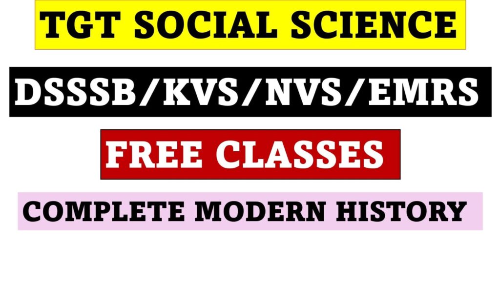 TGT Social Science